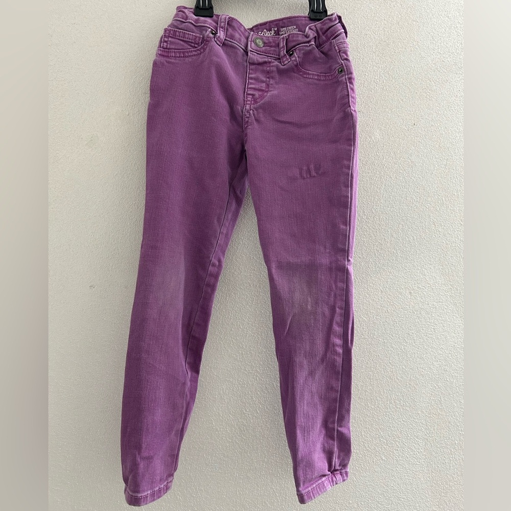 Purple Girl’s Jeans Jeggings by Cat and Jack Size 6